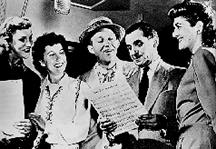 Irving Berlin w Bing and the Andrews Sisters